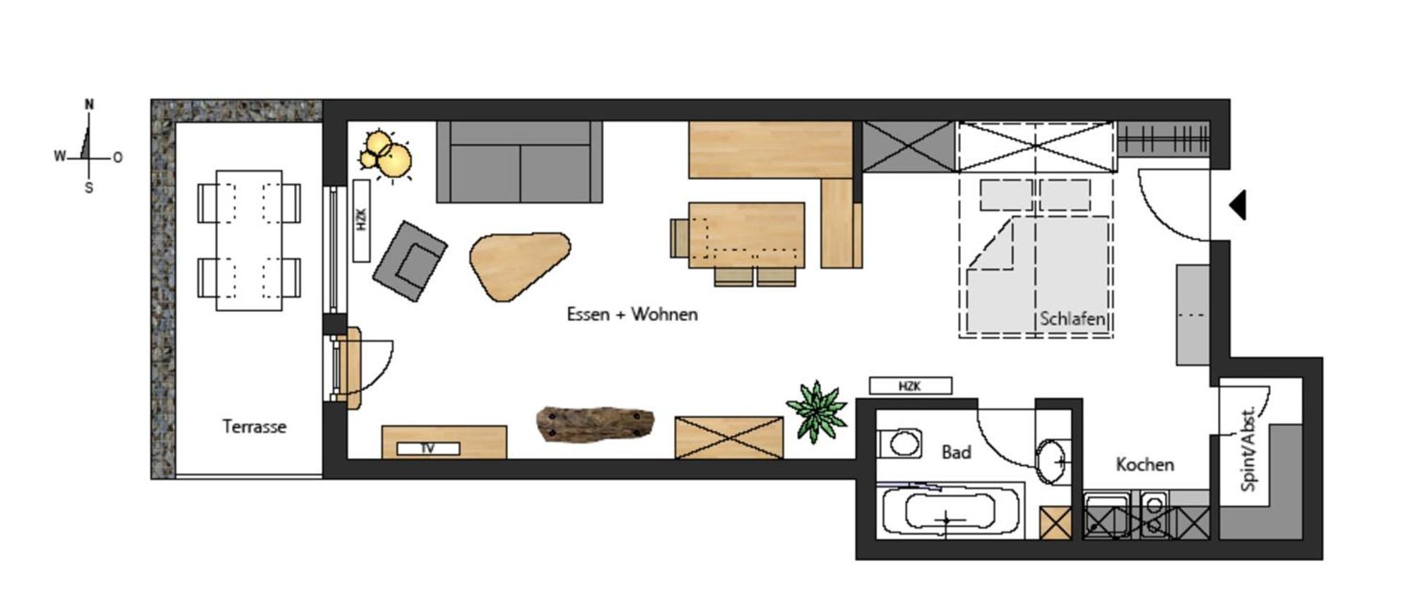 Haus Sport Alpin Nr 5 Mit Kleiner Terrasse In Oberstdorf-tiefenbach Apartment *